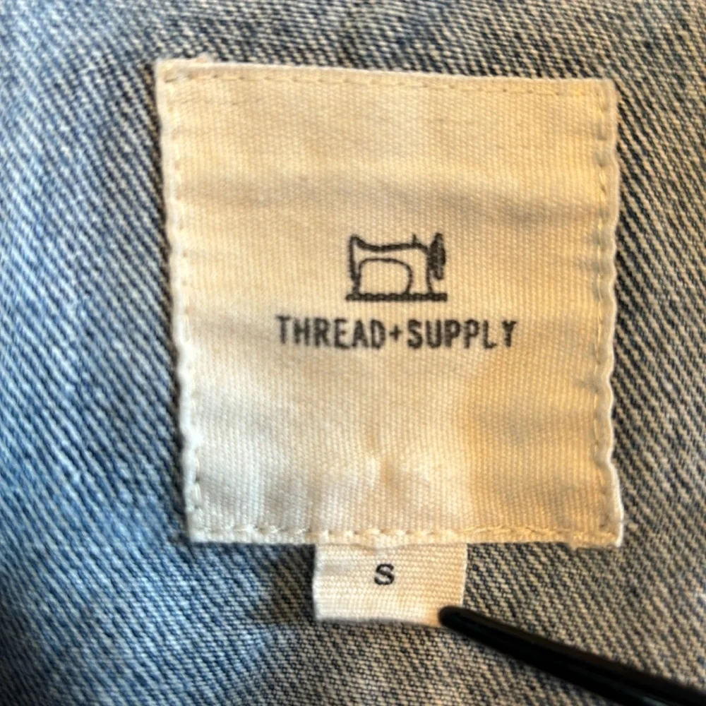 Thread & Supply Distressed Jean Jacket - Picture 7 of 9